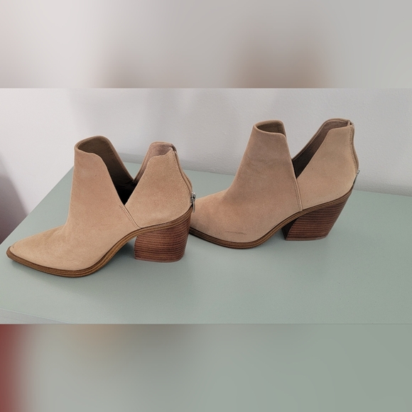 Tan Ankle Boots - Vince Camuto - Picture 3 of 5
